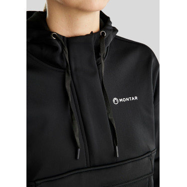 Anorak Montar con zip a un quarto, tasca e cappuccio da donna Anorak Montar con zip a un quarto, tasca e cappuccio da donna