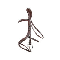 Briglia Montar US Excellence Adapt in cuoio conciato Nero