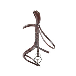 Briglia Montar US Excellence Adapt in cuoio conciato Marrone