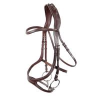 Briglia Montar US Excellence Adapt in cuoio conciato Marrone