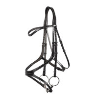 Briglia Montar US Excellence Classic in cuoio conciato Nero Briglia Montar US Excellence Classic in cuoio conciato Nero