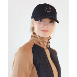 Berretto con logo Montar Nero / beige
