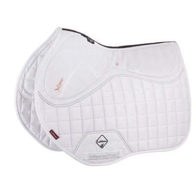 Tapis LeMieux X-Grip Silicone EuroJump Square Blanc