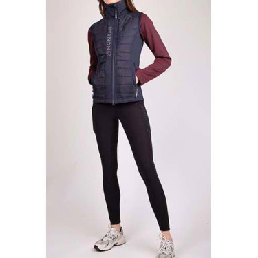 Giubbotto smanicato Montar Emma donna Marina Blu marino
