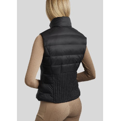 Gilet senza maniche Montar MoAthena raffinato da donna Nero Gilet senza maniche Montar MoAthena raffinato da donna Nero
