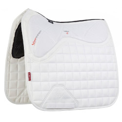 Tappetino LeMieux X-Grip Twin Sided Dressage Square Bianco