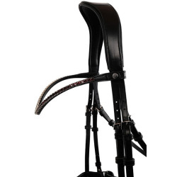 Frontalino Montar Fair cristallo prugna curvo