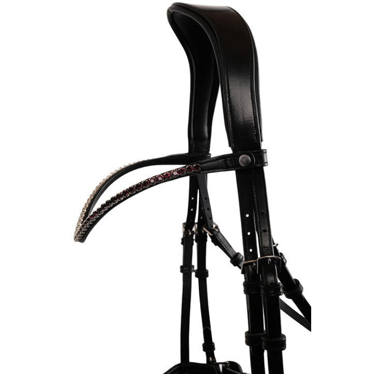 Frontalino Montar Fair cristallo prugna curvo