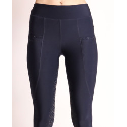 Leggings Montar Linnea full grip donna Marina Blu marino