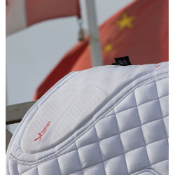 Tappetino LeMieux X-Grip Twin Sided Euro Jump Square Bianco Tappetino LeMieux X-Grip Twin Sided Euro Jump Square Bianco