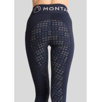 Leggings Montar Selena logo full grip donna Marina
