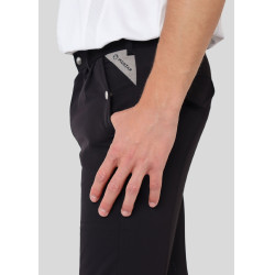 Pantaloni Montar Gary uomo grip ginocchia Nero