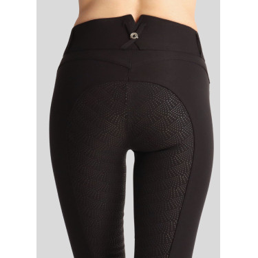 Pantaloni Montar Megan a vita alta da donna full grip Vol 2 Nero