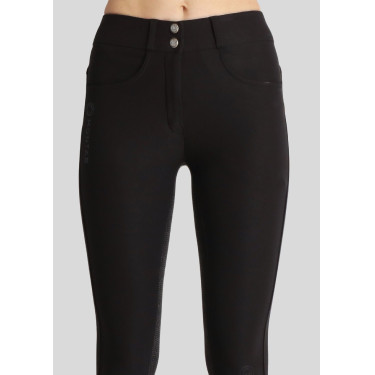 Pantaloni Montar Megan a vita alta da donna full grip Vol 2 Nero