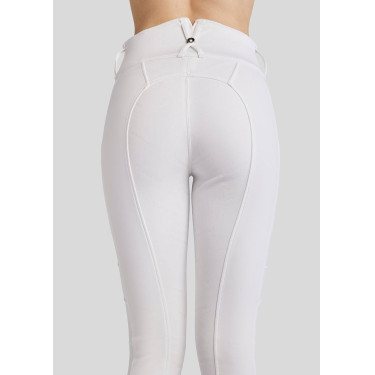 Pantaloni Montar MoAmélia Softshell full grip donna Bianco Pantaloni Montar MoAmélia Softshell full grip donna Bianco