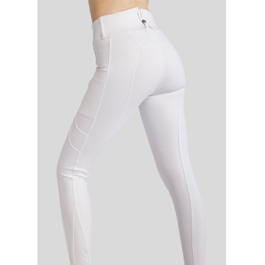 Pantaloni Montar MoAmélia Softshell full grip donna Bianco Pantaloni Montar MoAmélia Softshell full grip donna Bianco