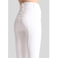 Pantaloni Montar Molly Yati da donna a vita alta Bianco / oro rosa Pantaloni Montar Molly Yati da donna a vita alta Bianco / oro rosa