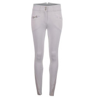 Pantaloni Montar Molly Yati da donna a vita alta full grip Bianco Pantaloni Montar Molly Yati da donna a vita alta full grip Bianco