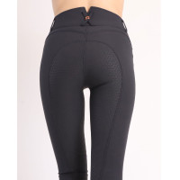 Pantaloni Montar Molly Yati da donna a vita alta full grip Bianco