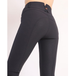 Pantaloni Montar Molly Yati da donna a vita alta full grip Marino / oro rosa Blu marino