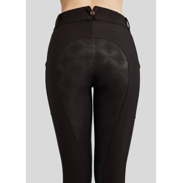 Pantaloni Montar MoMaddie full grip donna Nero / oro rosa Pantaloni Montar MoMaddie full grip donna Nero / oro rosa