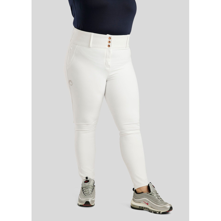 Pantaloni Montar a vita alta Briella crystal Rose gold Curve full grip donna Pantaloni Montar a vita alta Briella crystal Rose gold Curve full grip donna