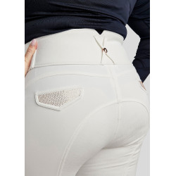 Pantaloni Montar a vita alta Briella crystal Rose gold Curve full grip donna Pantaloni Montar a vita alta Briella crystal Rose gold Curve full grip donna