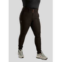 Pantaloni Montar a vita alta Briella crystal Rose gold Curve full grip donna Bianco Pantaloni Montar a vita alta Briella crystal Rose gold Curve full grip donna Bianco