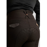 Pantaloni Montar a vita alta Briella crystal Rose gold Curve full grip donna Bianco Pantaloni Montar a vita alta Briella crystal Rose gold Curve full grip donna Bianco