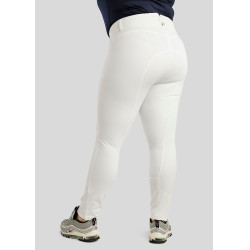 Pantaloni da equitazione Montar a vita alta ESS Megan Vol 2 Curve donna Bianco