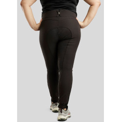 Pantaloni da equitazione Montar a vita alta ESS Megan Vol 2 Curve donna Nero