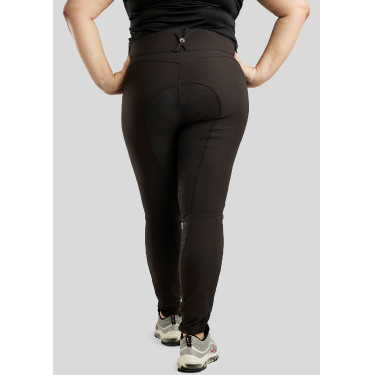 Pantaloni da equitazione Montar a vita alta ESS Megan Vol 2 Curve donna Nero