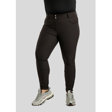 Pantaloni da equitazione Montar a vita alta ESS Megan Vol 2 Curve donna Nero