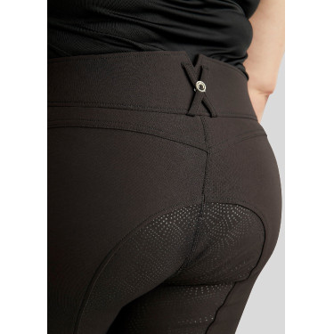 Pantaloni da equitazione Montar a vita alta ESS Megan Vol 2 Curve donna Nero