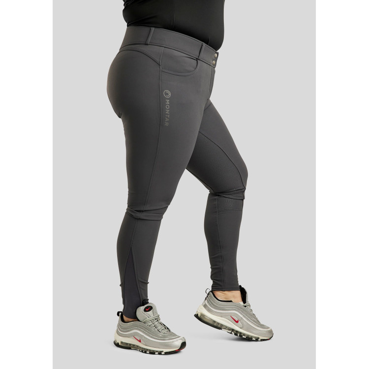 Pantaloni da equitazione Montar a vita alta ESS Megan Vol 2 Curve donna Pantaloni da equitazione Montar a vita alta ESS Megan Vol 2 Curve donna