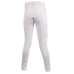 Pantaloni Montar Yati Crystal Junior full grip Bianco