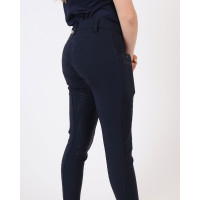 Pantaloni Montar Yati Crystal Junior full grip Marina Blu marino