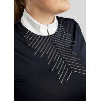 Polo da concorso Montar crystal chiaro donna Bianco