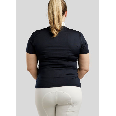 Polo da concorso Montar crystal chiaro donna Marina Blu marino