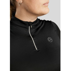 Polo da concorso Montar Everly Curve donna Nero