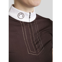 Polo da concorso Montar MoViolet donna Marrone