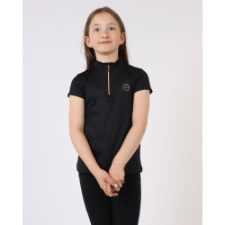 Polo Montar Everly bambino maniche corte rosa oro Polo Montar Everly bambino maniche corte rosa oro