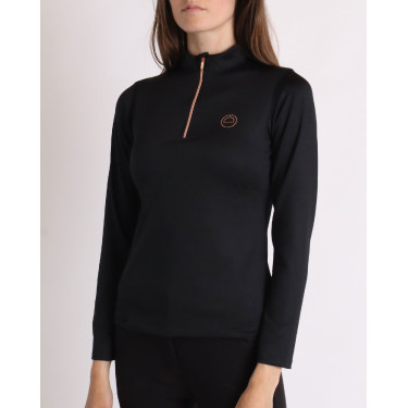 Polo Montar Everly bambino maniche lunghe rosa oro Polo Montar Everly bambino maniche lunghe rosa oro