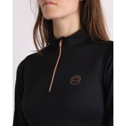 Polo Montar Everly bambino maniche lunghe rosa oro Polo Montar Everly bambino maniche lunghe rosa oro