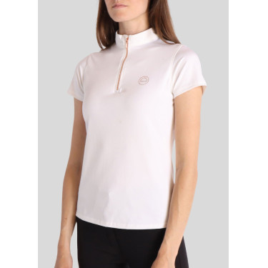 Polo Montar Everly Mon Tech donna maniche corte rosa oro Polo Montar Everly Mon Tech donna maniche corte rosa oro