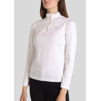 Polo Montar Everly Mon Tech donna maniche lunghe rosa oro Bianco Polo Montar Everly Mon Tech donna maniche lunghe rosa oro Bianco