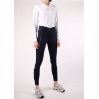 Polo Montar Everly Mon Tech donna maniche lunghe rosa oro Bianco