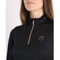 Polo Montar Everly Mon Tech donna maniche lunghe rosa oro Bianco Polo Montar Everly Mon Tech donna maniche lunghe rosa oro Bianco