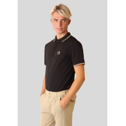 Polo Montar uomo con colletto a contrasto maniche corte