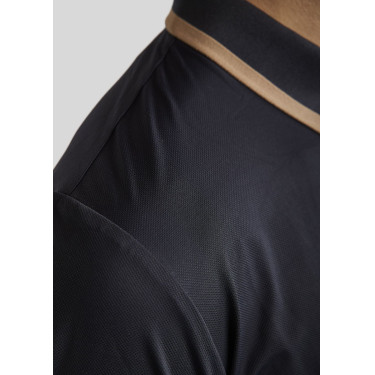 Polo da uomo Montar MoDrake con colletto a contrasto e maniche lunghe Polo da uomo Montar MoDrake con colletto a contrasto e maniche lunghe